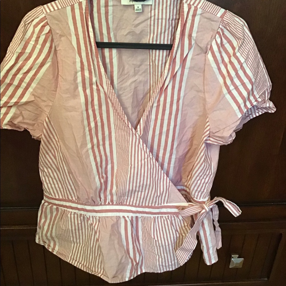 Striped tied top from Madewell